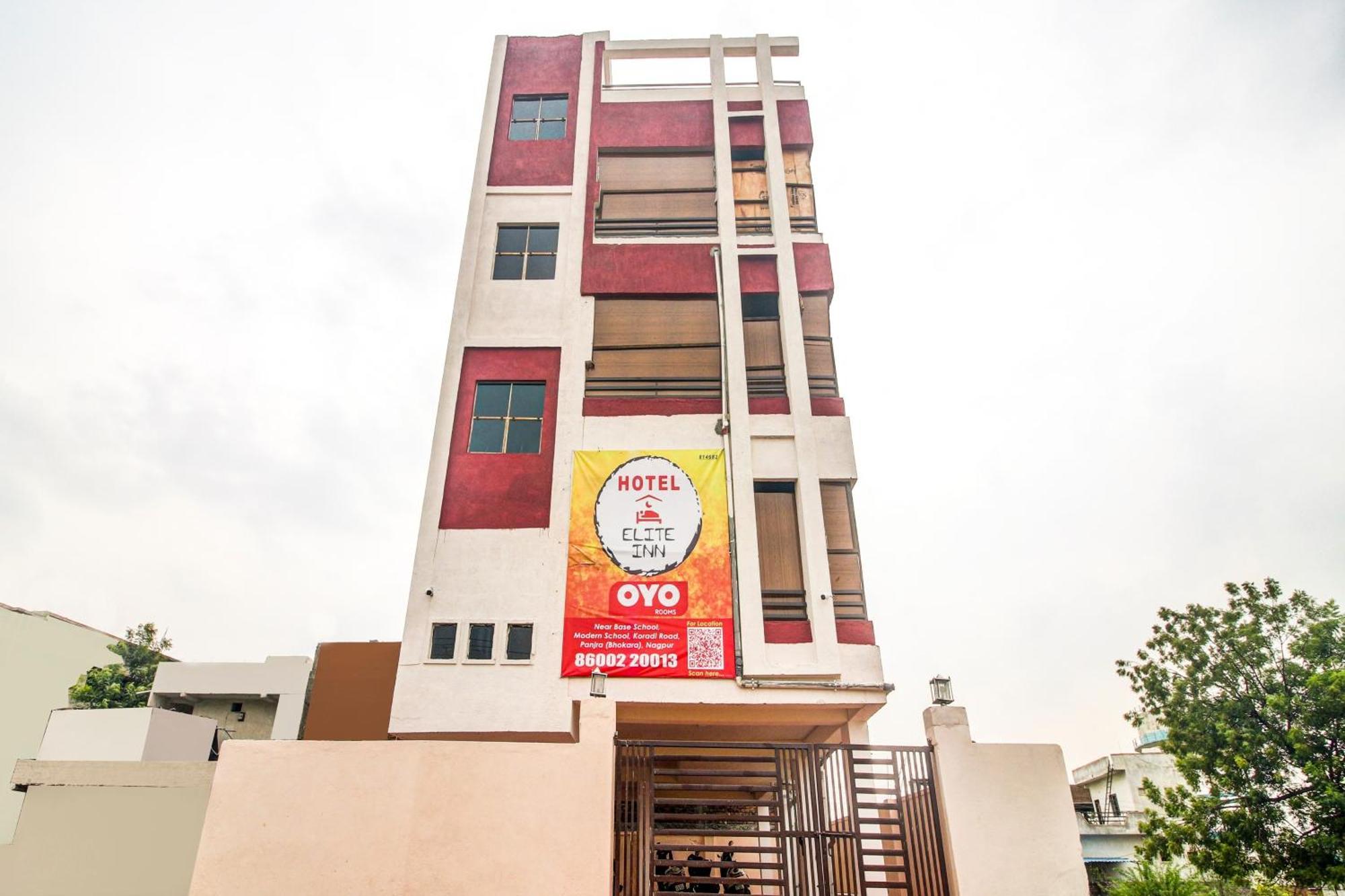 Hotel O Elite Inn Koradi Exterior foto
